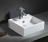 Раковина Azario 38х38х12,5 накладная, квадратная, белая