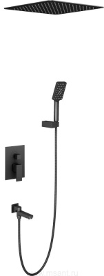 Душевой комплект Timo SeleneSX-2039/03SM черный