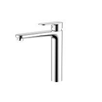 Смеситель Aquatek AQ1804CR НИКА для раковины высокий 190 без донного клапана