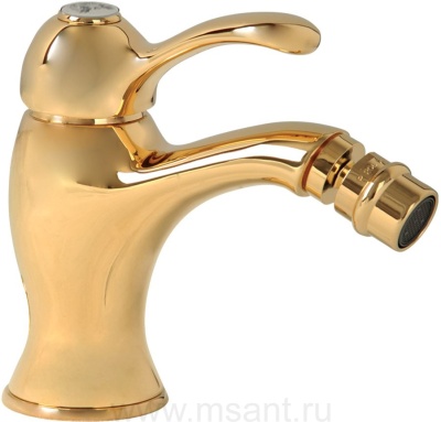Смеситель Migliore Lem 25881 для биде, золото