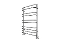 Полотенцесушитель водяной Aquatek Пандора П10 500х800 мм хром