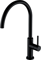 Смеситель Omnires Y Y1251BL для кухонной мойки, чёрный