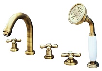 Смеситель Rav Slezak Morava retro MK162.5PSM на борт ванны