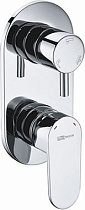 Смеситель Wasserkraft Dinkel 5871 С ВНУТРЕННЕЙ ЧАСТЬЮ, для ванны и душа