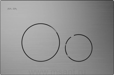 Кнопка смыва AM.PM Pro L I049031 матовый никель