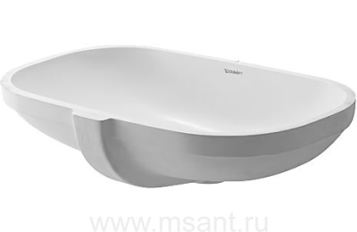 Раковина Duravit D-Code 0338490000 встраиваемый