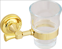 Стакан Migliore Fortuna подвесной, стекло, золото