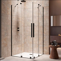 Душевой уголок Radaway Furo Black KDD 90х90