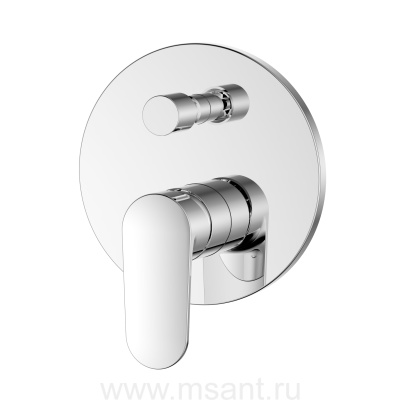 Смеситель Aquatek AQ1846CR НИКА для ванны (внешняя и скрытая часть)