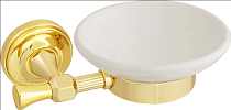 Мыльница Migliore Fortuna подвесная, керамика, золото