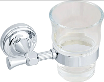 Стакан Migliore Fortuna подвесной, стекло, хром