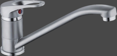 Смеситель для кухни Haiba HB4913-1 серый