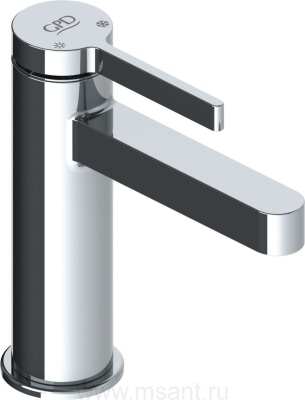 Смеситель GPD Gildo MLB165 для раковины, хром
