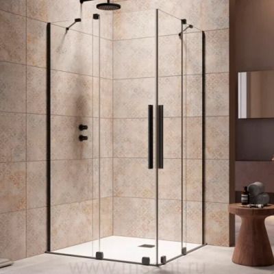 Душевой уголок Radaway Furo Black KDD 120х80