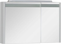 Зеркало-шкаф Aquanet Лайн 90 камерино L