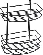 Полка Fixsen FX-720B-2 черная