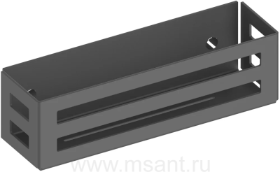 Полка Keuco Universal 24954370000 черная, для душа