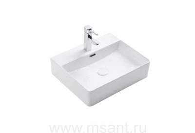 Раковина накладная для установки на столешницу AQUATEK AQ3231-00, 500*420*130 мм