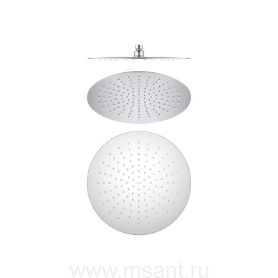 Круглый верхний душ 300*2 мм AQUATEK AQ2075CR 
