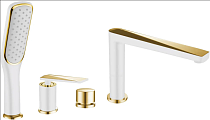 Смеситель Boheme Venturo 380-W на борт ванны