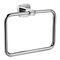 Полотенцедержатель, глянцевый хром, сплав металлов, Volga, Milardo, VOLSML0M52
