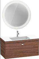 Мебель для ванной Duravit Brioso орех темный