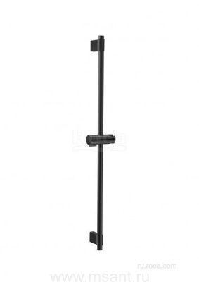 Душевая штанга Roca Sensum 800 mm, PVD, brushed titanium black 5B0405NM0
