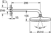 Верхний душ Grohe Tempesta 26412000