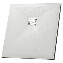 Душевой поддон квадратный RGW ST-W Белый (900x900)