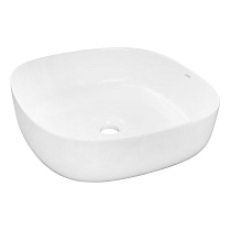 Раковина-чаша Azario 450х450х140 накладная, округлая, белый глянец