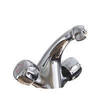 Смеситель для раковины 1/2 кер. MIXLINE ML02-04 п/шпильку (без подводки)