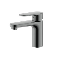 Смеситель Aquatek AQ1810BGM НИКА для раковины 90 без донного клапана, оружейная сталь