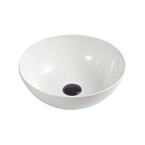 Раковина Azario 47,5 х47,5 х12, накладная, ультратонкая, белая