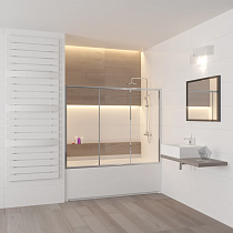 Шторка на ванну RGW Screens SC-41 1500x1500