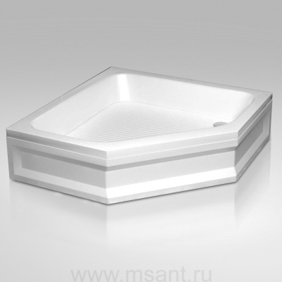 Душевой поддон трапеция RGW BT/CL-S (900x900)