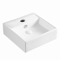 Раковина Azario 38х38х12,5 накладная, квадратная, белая