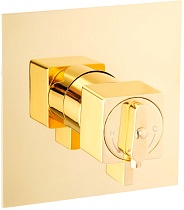 Термостат Migliore Kvant Gold 25404 С ВНУТРЕННЕЙ ЧАСТЬЮ, для душа