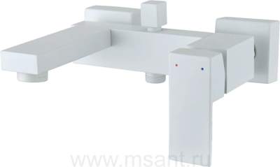 Смеситель Aquanet Blanco AF420-20W для ванны с душем