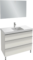 Мебель для ванной Jacob Delafon Odeon Up 105 белый блестящий, 3 ящика