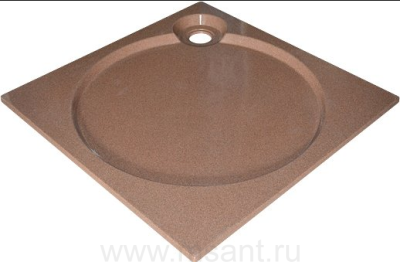 Поддон для душа GuteWetter Deluxe 100x100x2 Q терракот