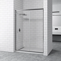 Душевая дверь в нишу RGW Passage PA-016 1200х1950 профиль хром, стекло прозрачное