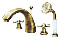 Смеситель Rav Slezak Morava retro MK169.5SSM на борт ванны