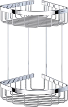 Полка AM.PM Sense L A7452200 2-ярусная, хром