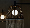 Верхний душ Axor LampShower Nendo 26031000 с подсветкой