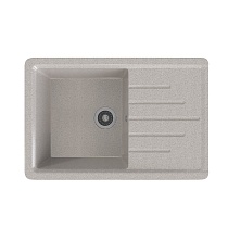 Мойкa MIXLINE ML-GMS07 СТАНДАРТ с крылом, светло-серый (310), 750*495*190мм