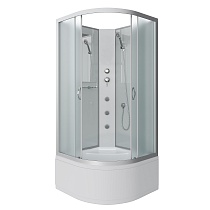 Душевая кабина Niagara Classic NG-2309-14BKG (100х100х200) высокий поддон(40см),стекло матовое