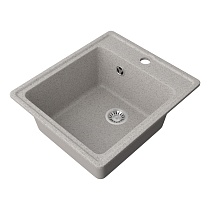 Мойкa MIXLINE ML-GMS18 СТАНДАРТ прямоугольная, светло-серый (310), 410*470*190мм