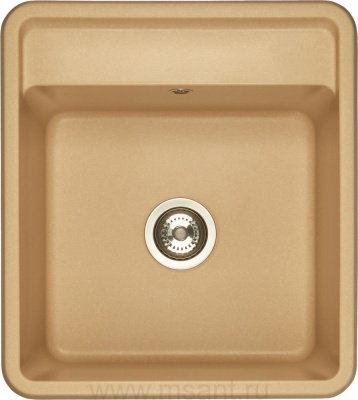 Мойка кухонная AQUATON Беллис 57 латте