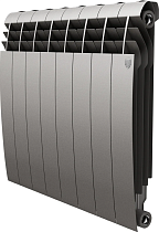 Радиатор биметаллический Royal Thermo BiLiner 500 Silver Satin VR, 8 секций