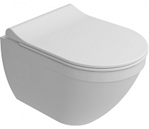 Унитаз подвесной Kale IDEA 2.0, безободковый в комплекте с сиденьем микролифт